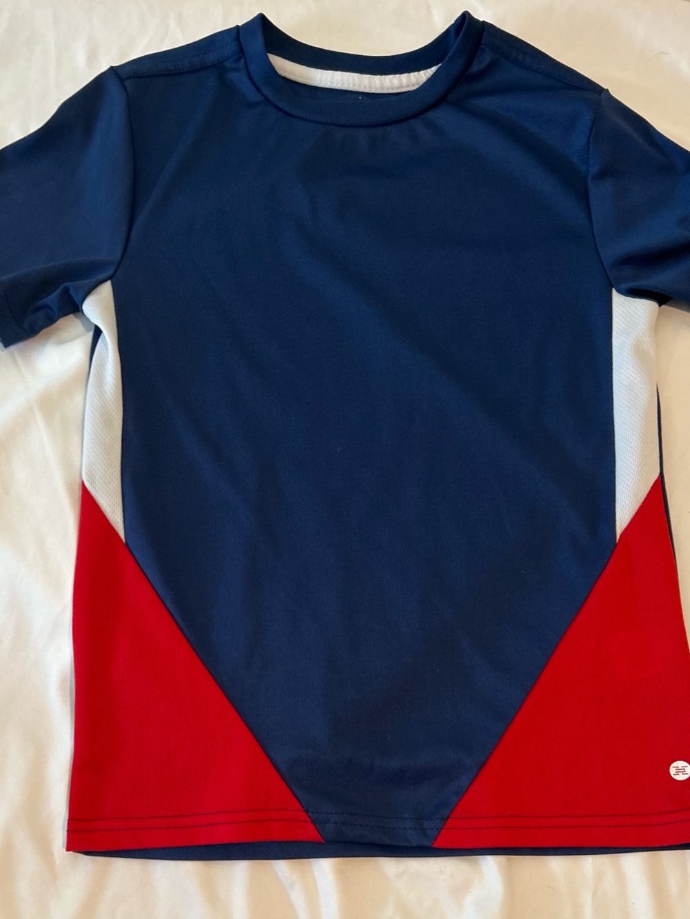 RBX Navy, Red & White Kids Athletic Tee
